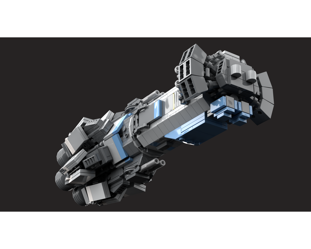 LEGO MOC The Expanse UNN Truman class dreadnought 