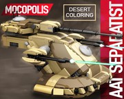 LEGO tank MOCs with Building Instructions