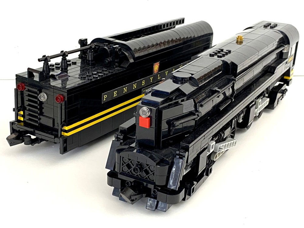 LEGO MOC 1:48 Pennsylvania Railroad T1 Duplex v3 (Power Functions) by NonsenseWars | - Build with LEGO
