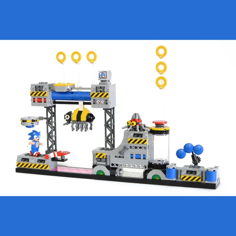LEGO MOC Sonic The Hedgehog Chemical Zone by | Rebrickable - Build with