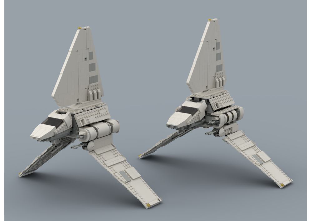 LEGO MOC-102812 Imperial Lambda-class Shuttle by Quarries Workshop