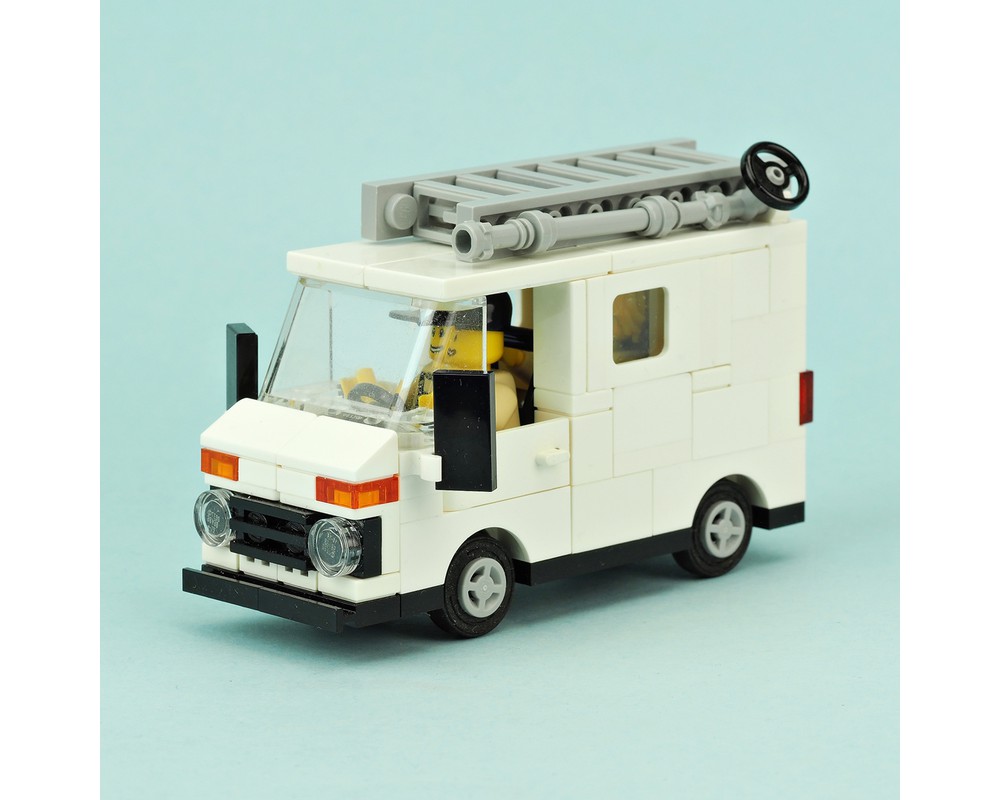 LEGO MOC Plumber's van by De_Marco | Rebrickable - Build with LEGO