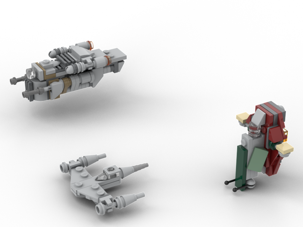 LEGO MOC Micro Bounty Ships by | Rebrickable Build with LEGO