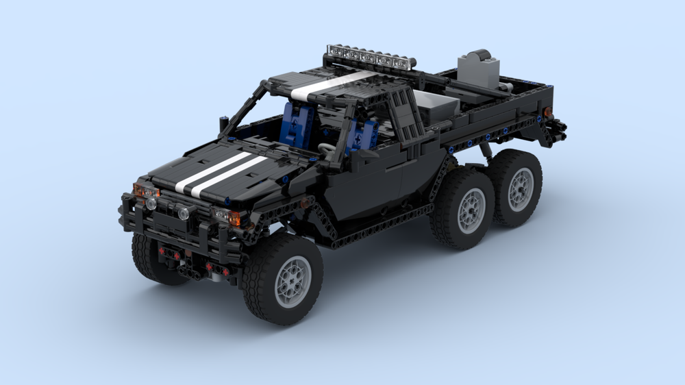 LEGO MOC lego pickup 6x6 II by Gear mast | Rebrickable - Build with LEGO