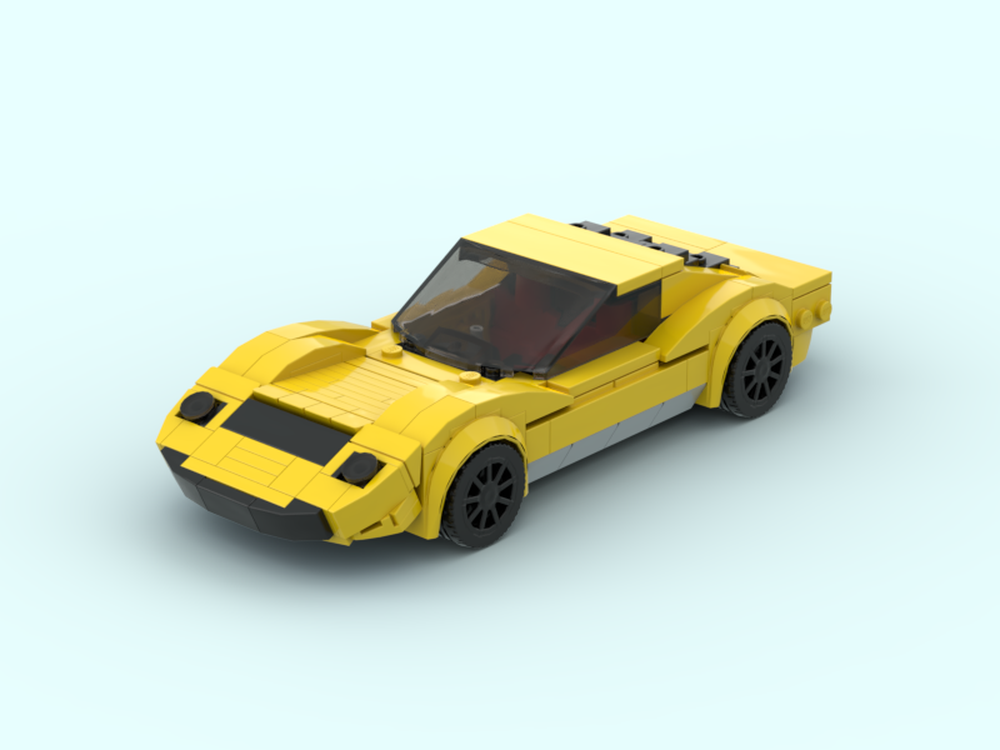 LEGO MOC 76901 Lamborghini Miura by dean-l | Rebrickable - Build