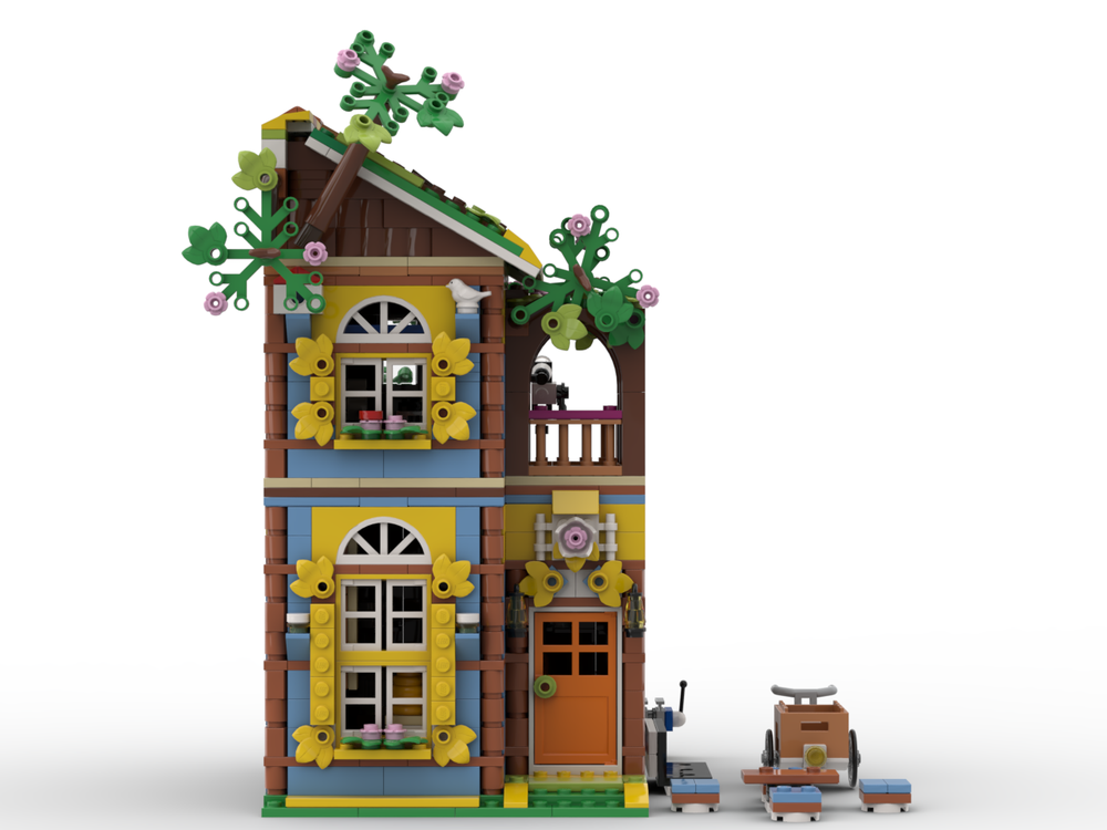 LEGO MOC Beekeeper's Shop - Alternate Design of Friendship Treehouse ...