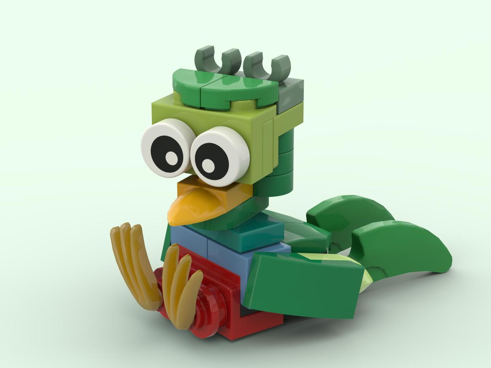 LEGO MOC Funny Birds: Resplendent Quetzal by olivercgoetz | Rebrickable ...