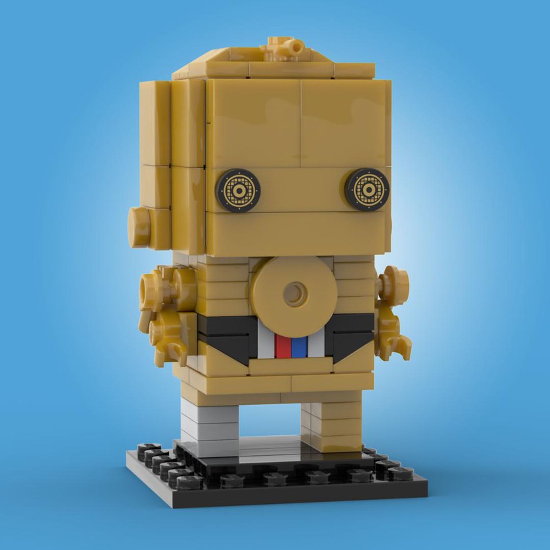 LEGO MOC C-3PO by custominstructions | - Build with LEGO