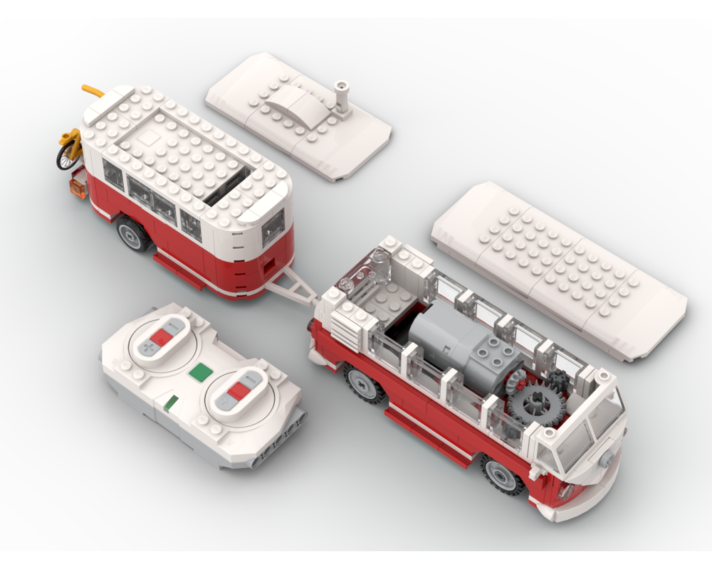 LEGO MOC-103119 Volkswagen T1 - Minifigure Scale | RC by _magan_