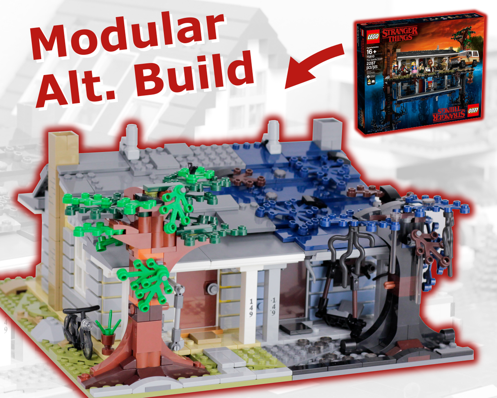 LEGO MOC Stranger Things Duplex Alt Build by Stonewall Bricks