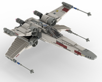 LEGO MOC-103165 Modified 75218 X-Wing VERSION 2 by