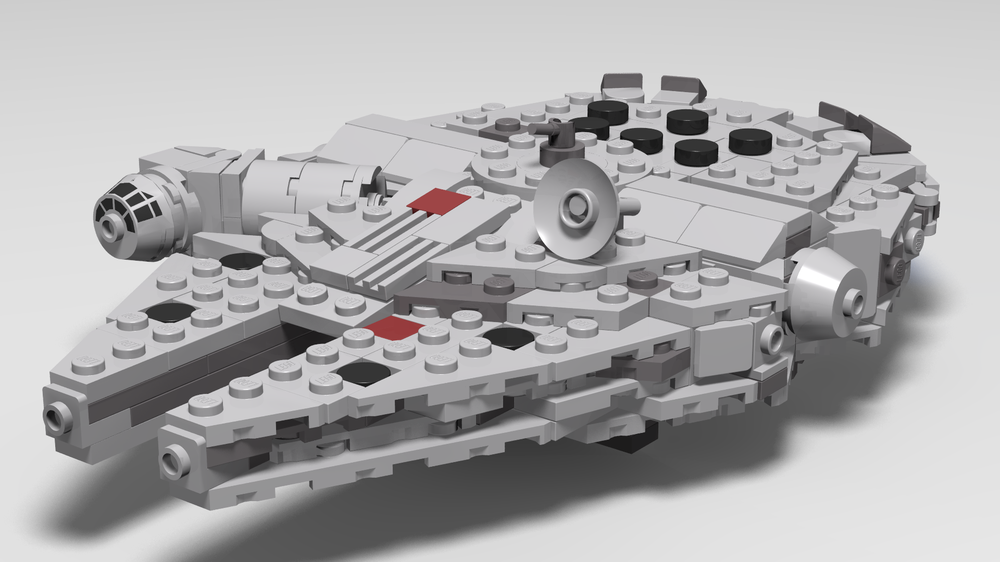 LEGO MOC Micro Millennium Falcon by ckakka2 | Rebrickable - Build with LEGO