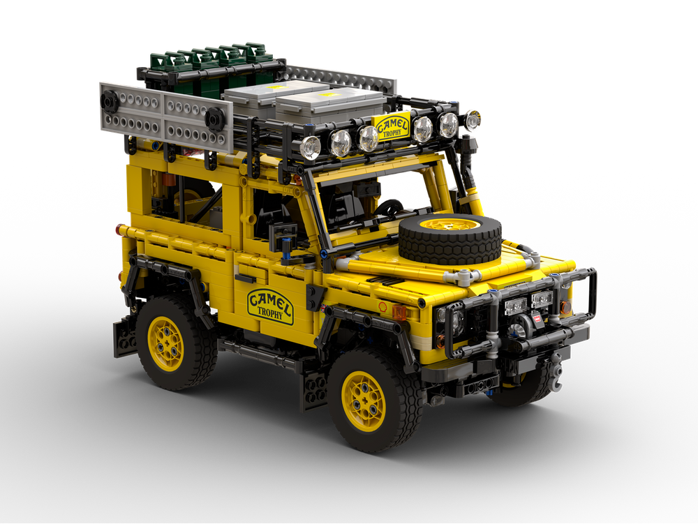 LEGO MOC Land Rover Defender 90 Camel Trophy Edition by NikolayFX ...