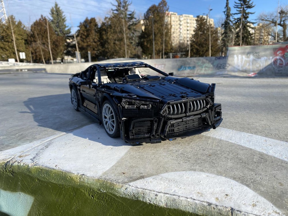 LEGO MOC BMW M8 Competition by Alex Ilea | Rebrickable - Build with LEGO