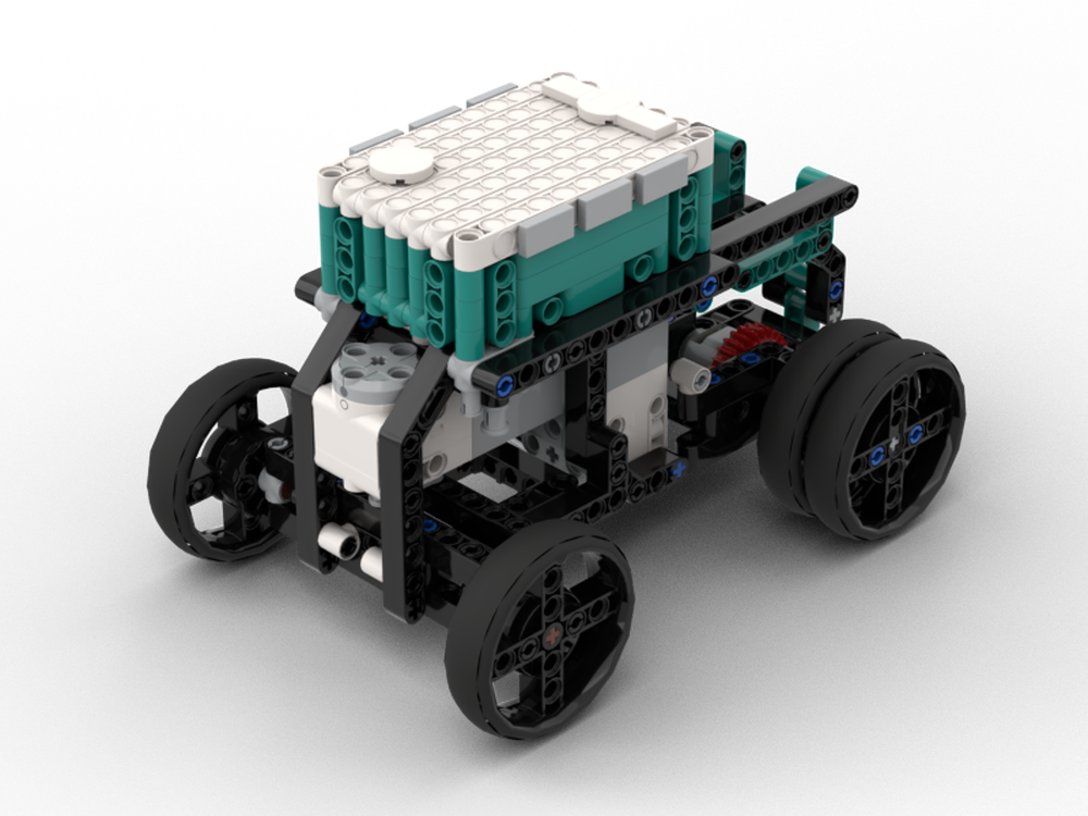 LEGO MOC Simple 2x4 Chassis by time-hh | Rebrickable - Build with LEGO