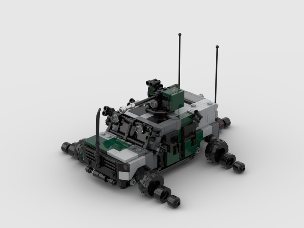 LEGO MOC Military SUV by Somerslego