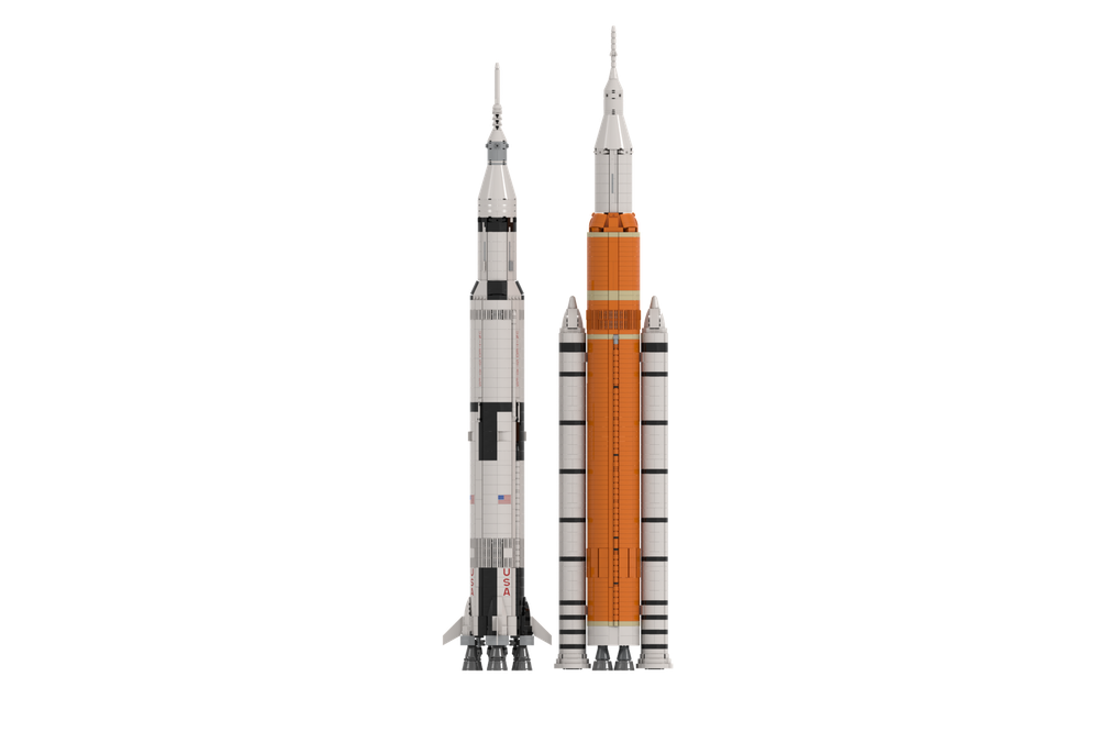 LEGO MOC Nasa Space Launch System Project Artemis by hyphencubed ...