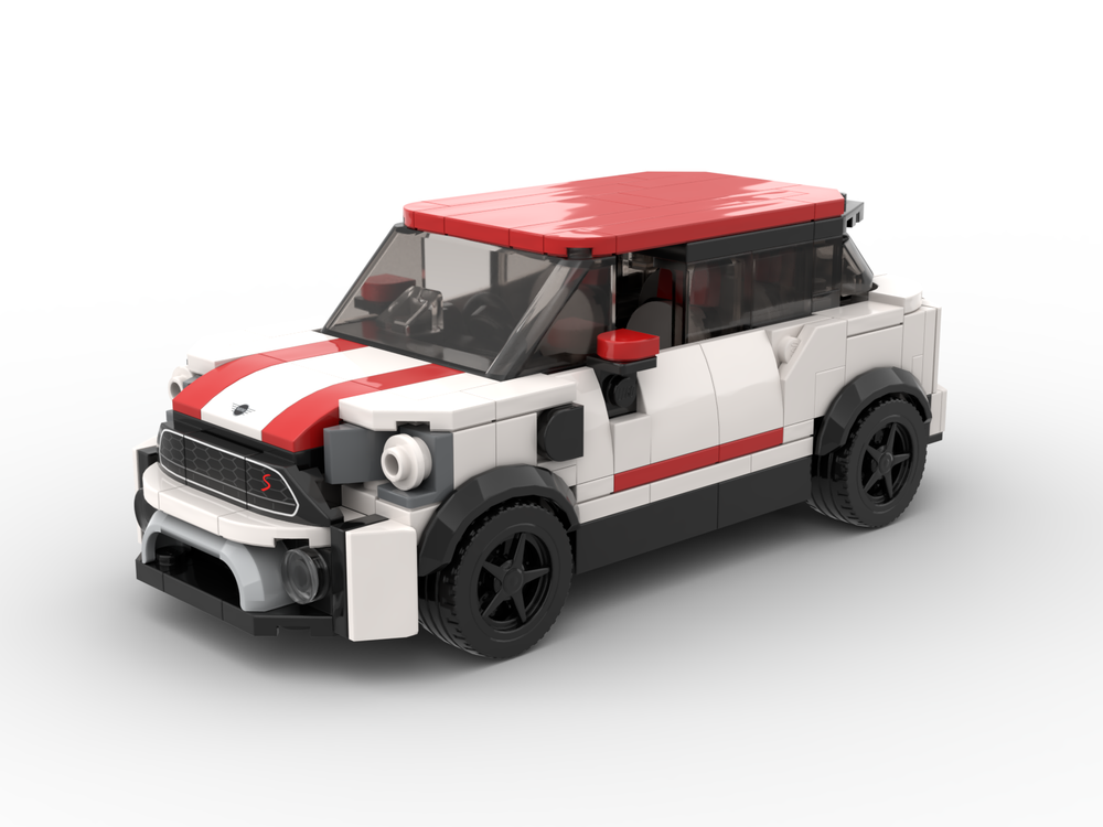 LEGO MOC Mini Countryman F60 Cooper 2020 Edition madspacer Rebrickable Build with LEGO
