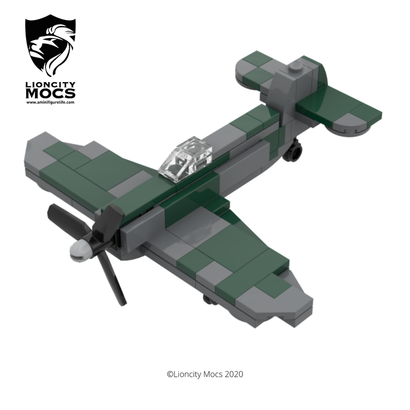 How To Build: Mini LEGO Plane 