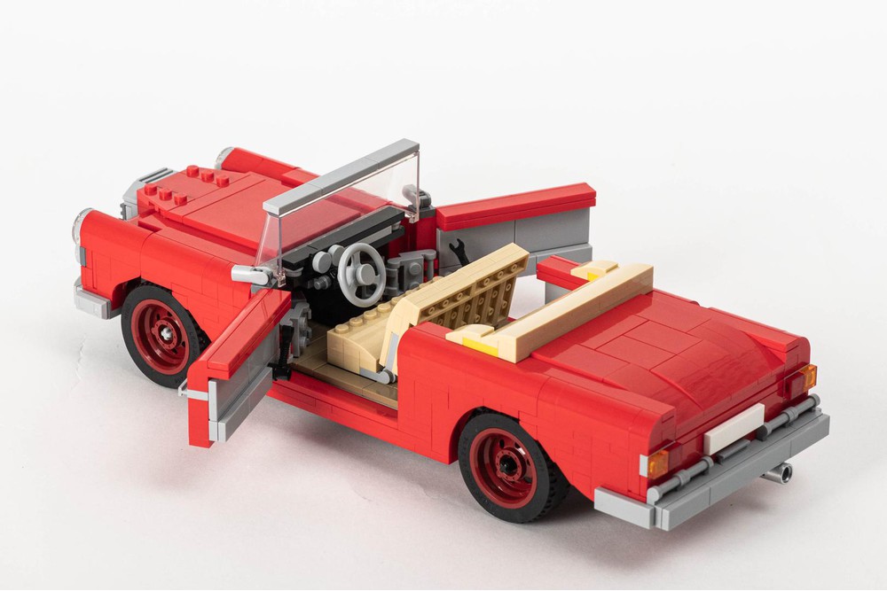 LEGO MOC 10258 Mercedes-Benz 280SE W111 Coupe or Cabriolet by FanisLego ...