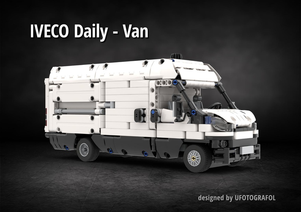 LEGO MOC IVECO Daily - Van by ufotografol