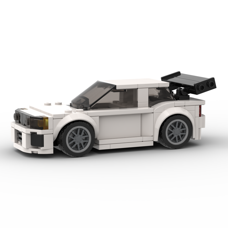 LEGO MOC BMW M3 E46 GTR Most Wanted - Manual by GoldenBrickDesign