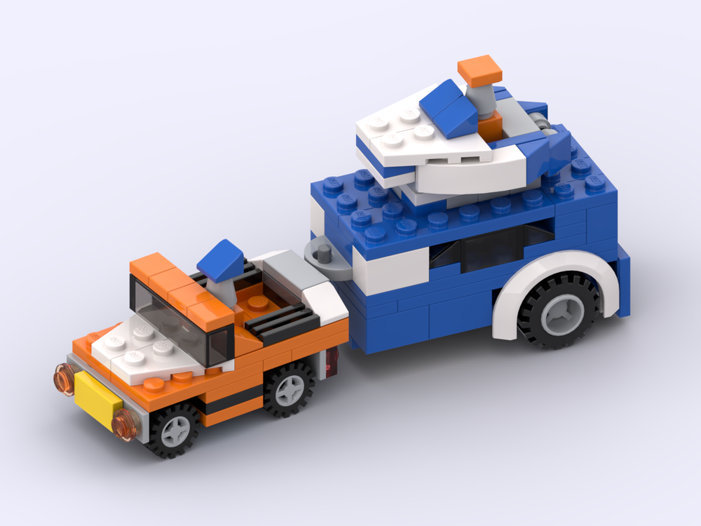 LEGO MOC Garry & Sally are going to the beach... by Agent Orange ...