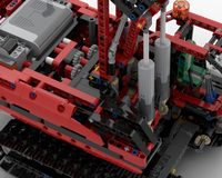 LEGO MOC Motorized Excavator by BrickRandom | Rebrickable