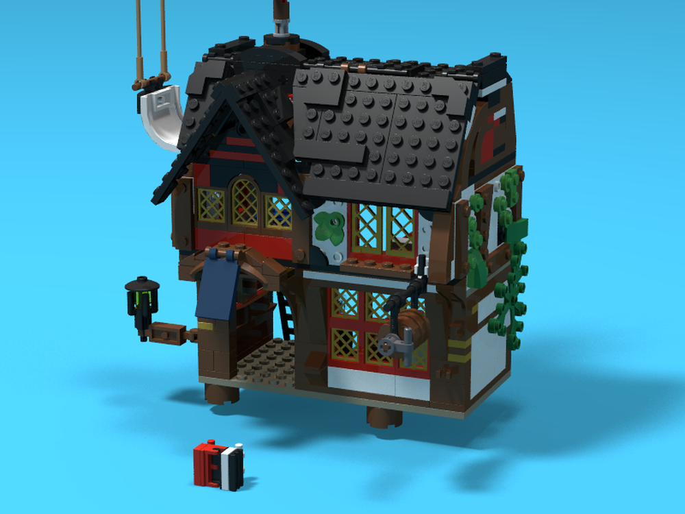 LEGO MOC The Barracuda Bay Inn by 22.custom Rebrickable Build