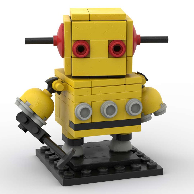 LEGO MOC Instructables Robot by ruudcreateslego | Rebrickable - with LEGO