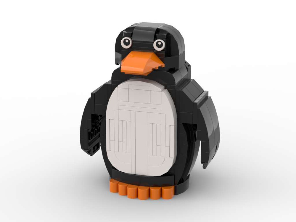 LEGO MOC Black Penguin by ChungPo_Cheng | Rebrickable - Build with LEGO
