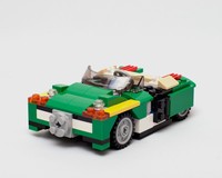 Green Cabriolet