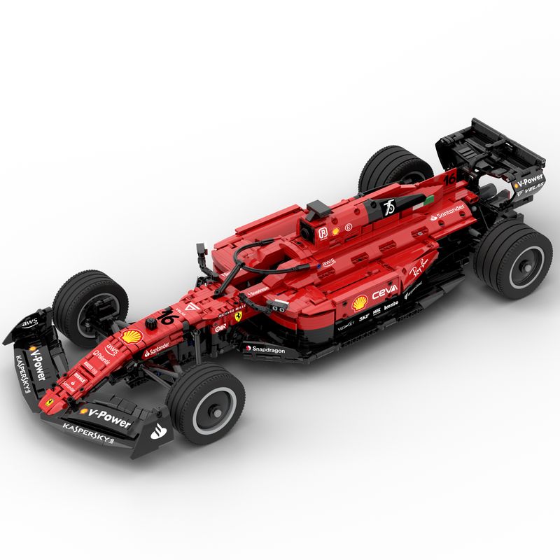 MOC Ferrari F1-75 1:8 Scale Lukas2020 | Rebrickable Build with LEGO