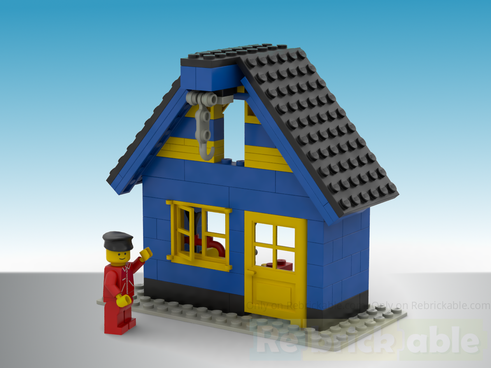 LEGO MOC 6363 Warehouse by se1977 Rebrickable Build with LEGO