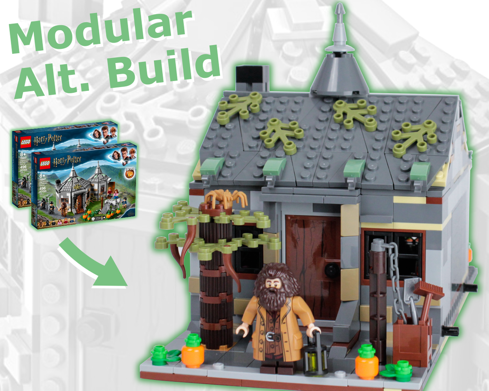 LEGO MOC Hagrıd's Townhouse Alt Build by Stonewall Bricks | Rebrickable - LEGO
