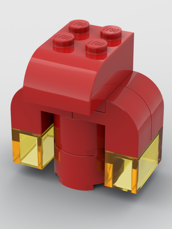 LEGO MOC Red Panda by MooreBrix