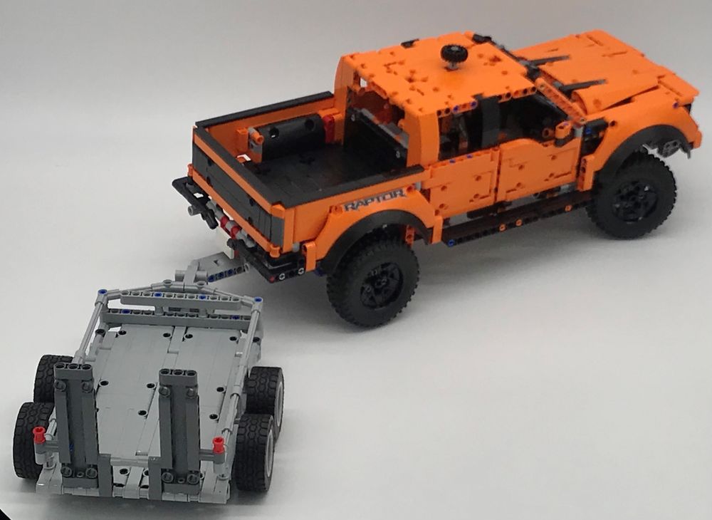 Lego Moc Moc - 42126 Ford F-150 Raptor Trailer By Adunitbx | Rebrickable -  Build With Lego