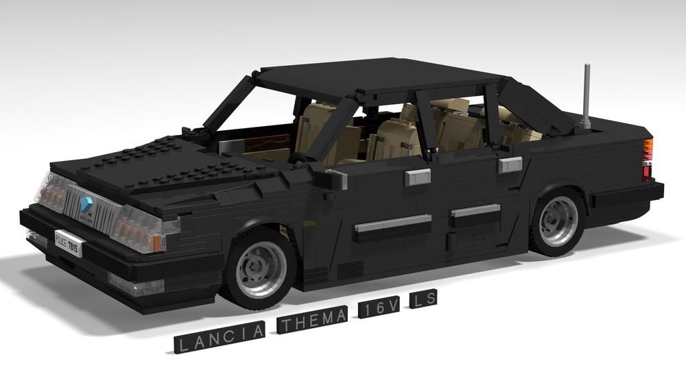 LEGO MOC Lancia Thema 16v LS '93 by zazavolley | Rebrickable - Build ...