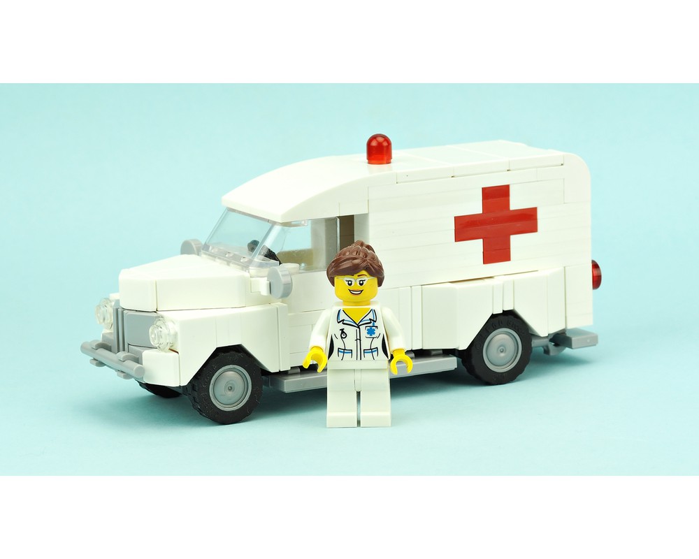 vintage lego ambulance