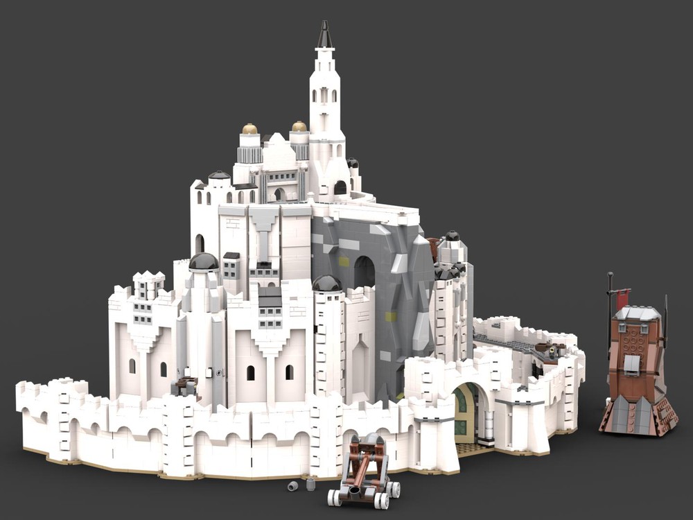 LEGO Minas Tirith Battle from Lord of the Rings 