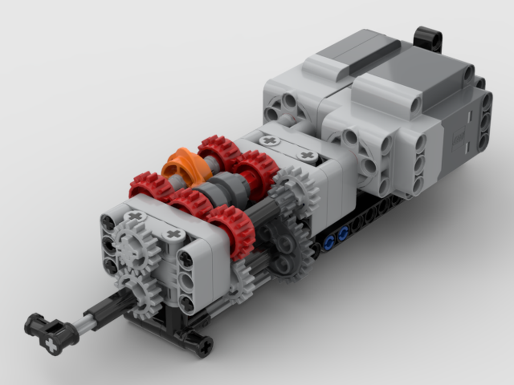 Decode uld Måltid LEGO MOC 4 Speed Automatic Transmission with Rotary Catch by Lego3dPrinter  | Rebrickable - Build with LEGO