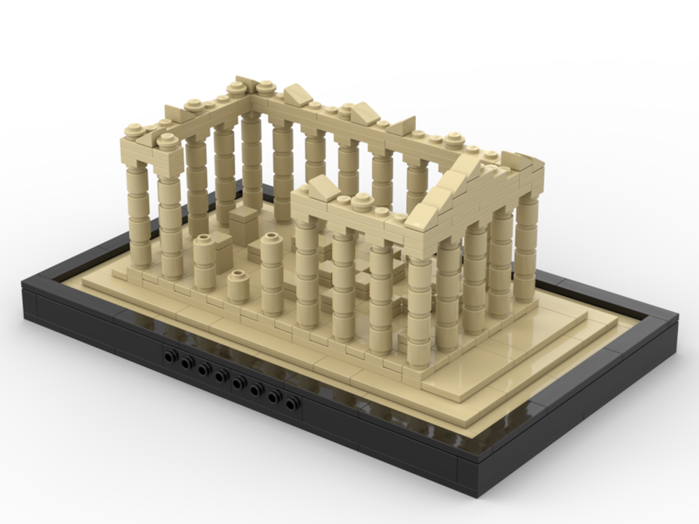 Schots Ten einde raad klinker LEGO MOC Parthenon by Jedi Plb | Rebrickable - Build with LEGO