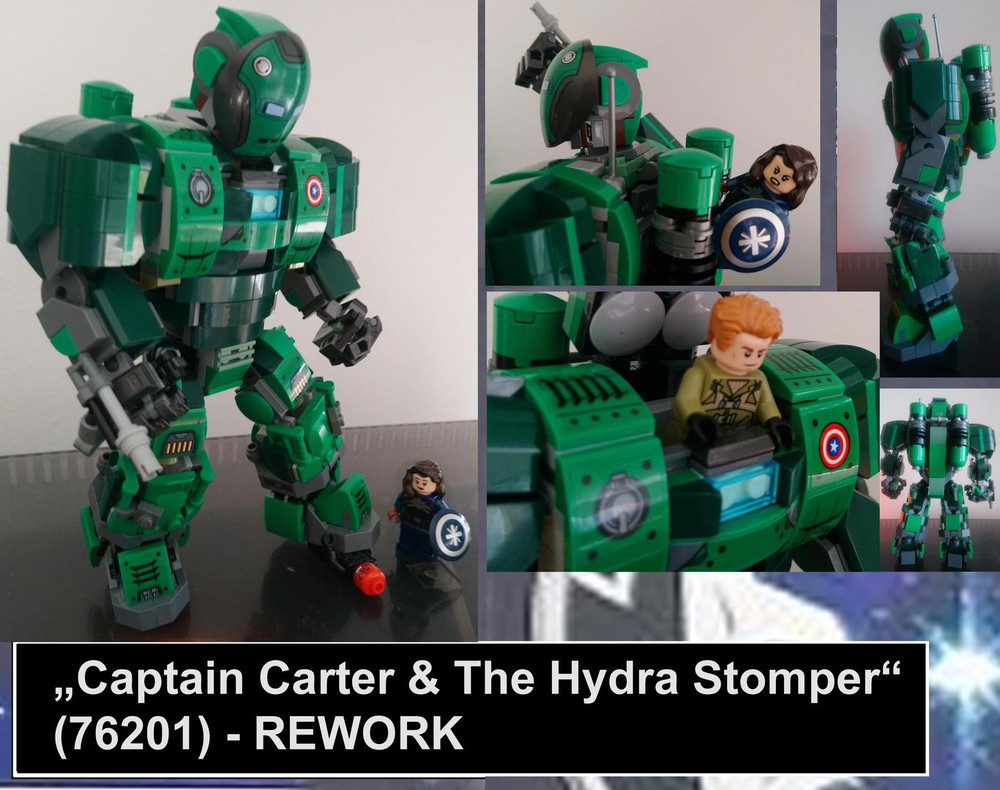 LEGO Marvel Super Heroes Captain Carter & The Hydra Stomper 76201 