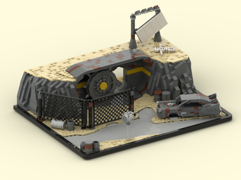 LEGO Fallout Nuclear Shelter (Vault) by Grisbee - Build with LEGO