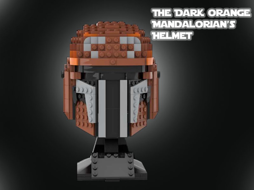 lego orange mandalorian