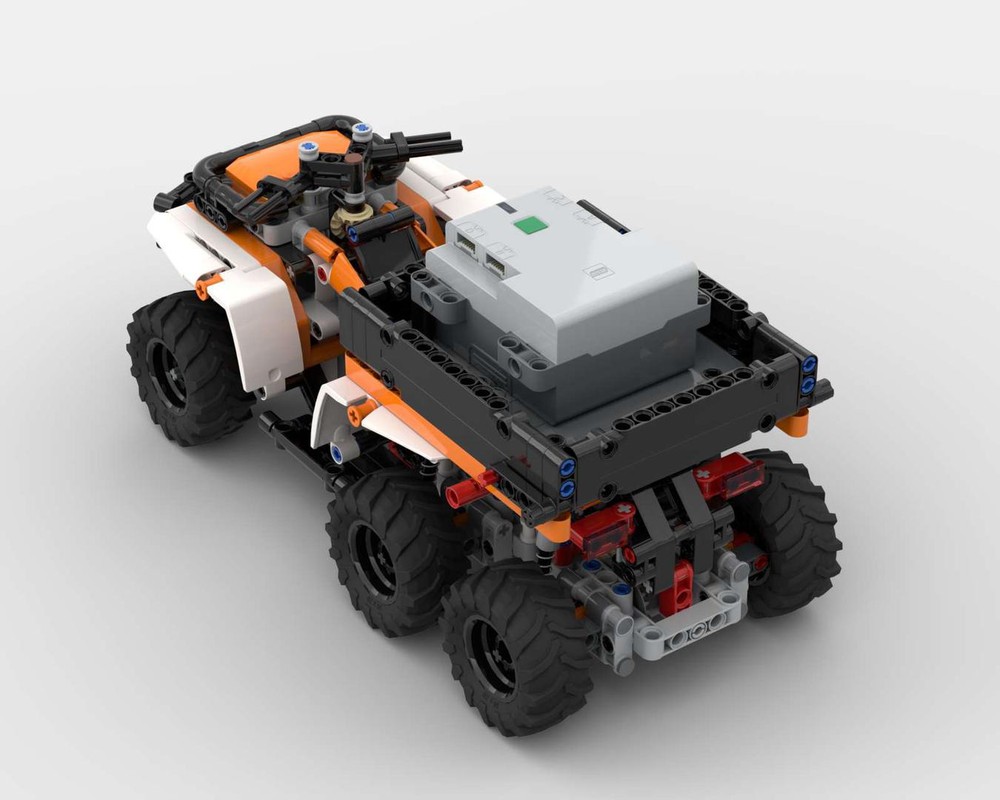 あこママ LEGO MOC-104317 RC/PU All Terrain Vehicle - 42139 modification by