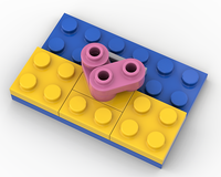 Solidarity with Ukraine (LEGO 40411 Alternate)