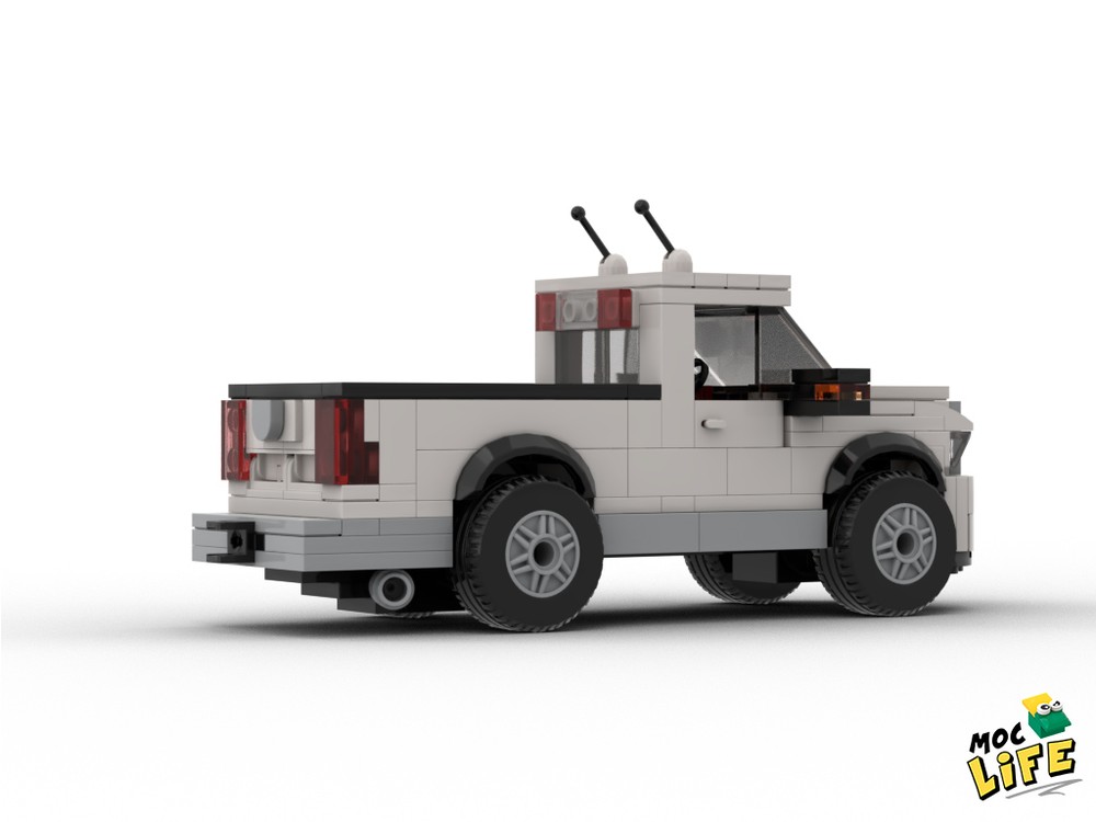 LEGO MOC-104426 Ram 1500 regular cab small bed by MocLife | Rebrickable ...