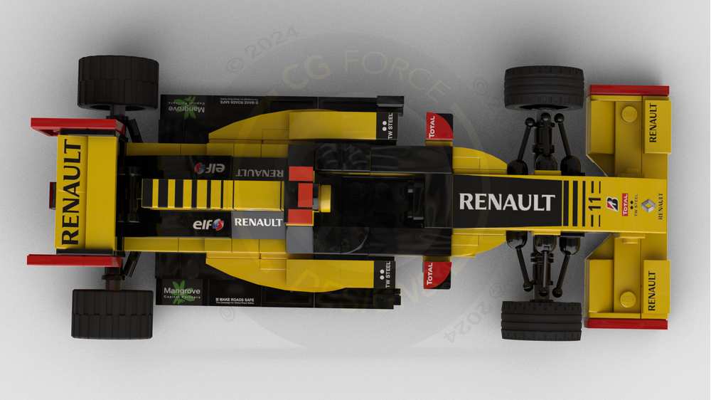 LEGO MOC F1 Renault R30 by CGForceDesigns | Rebrickable - Build with LEGO