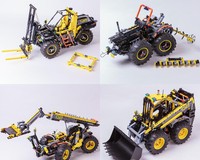 4in1 Construction Vehicles pack (42081 c-model)